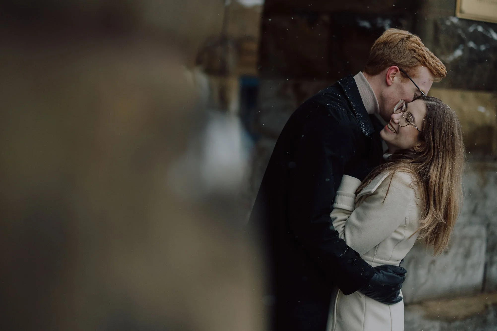 Rideau Canal Engagement Session in Ottawa, Winter Photos Downtown