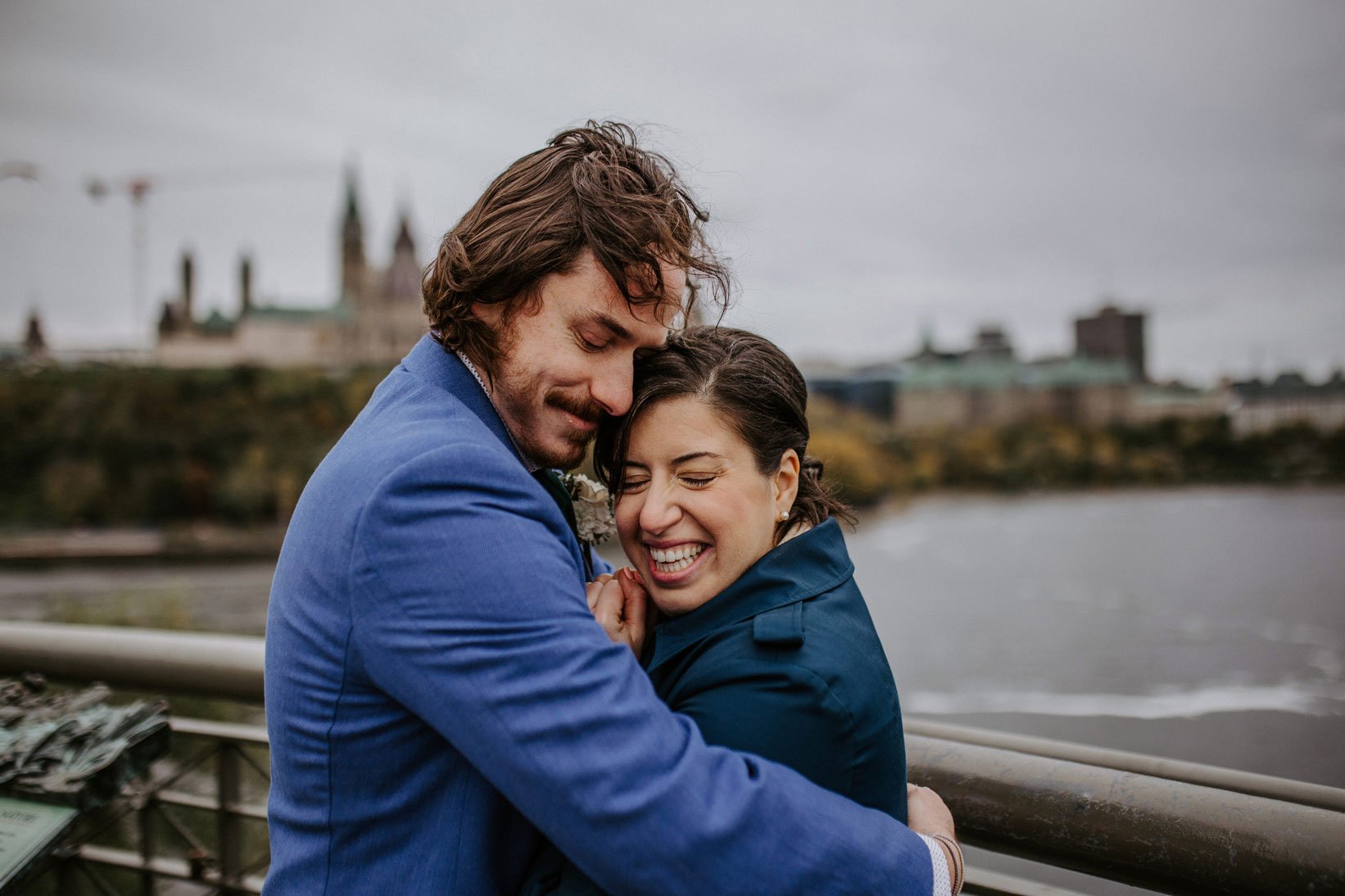 elopement by river in Ottawa