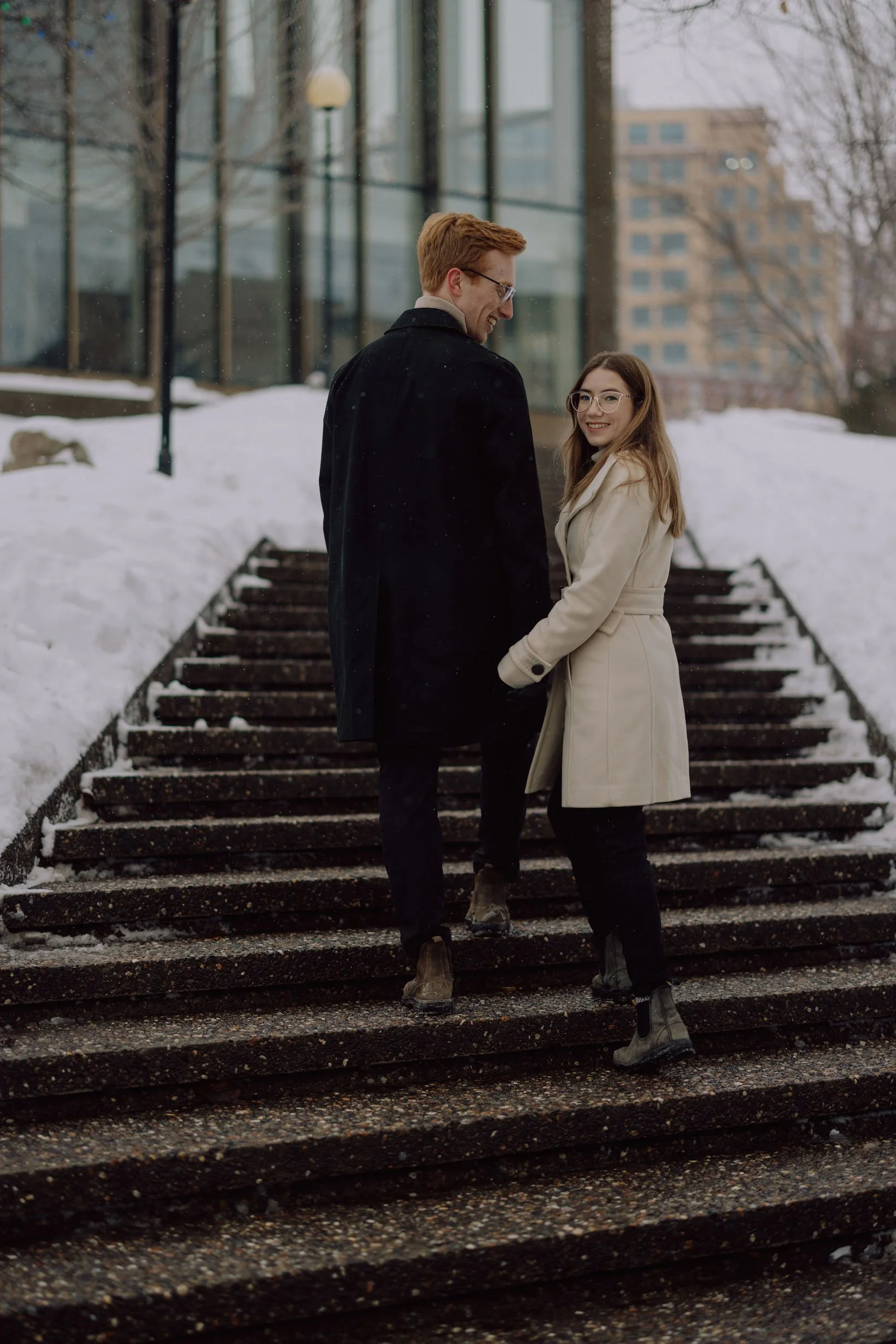 Rideau Canal Engagement Session in Ottawa