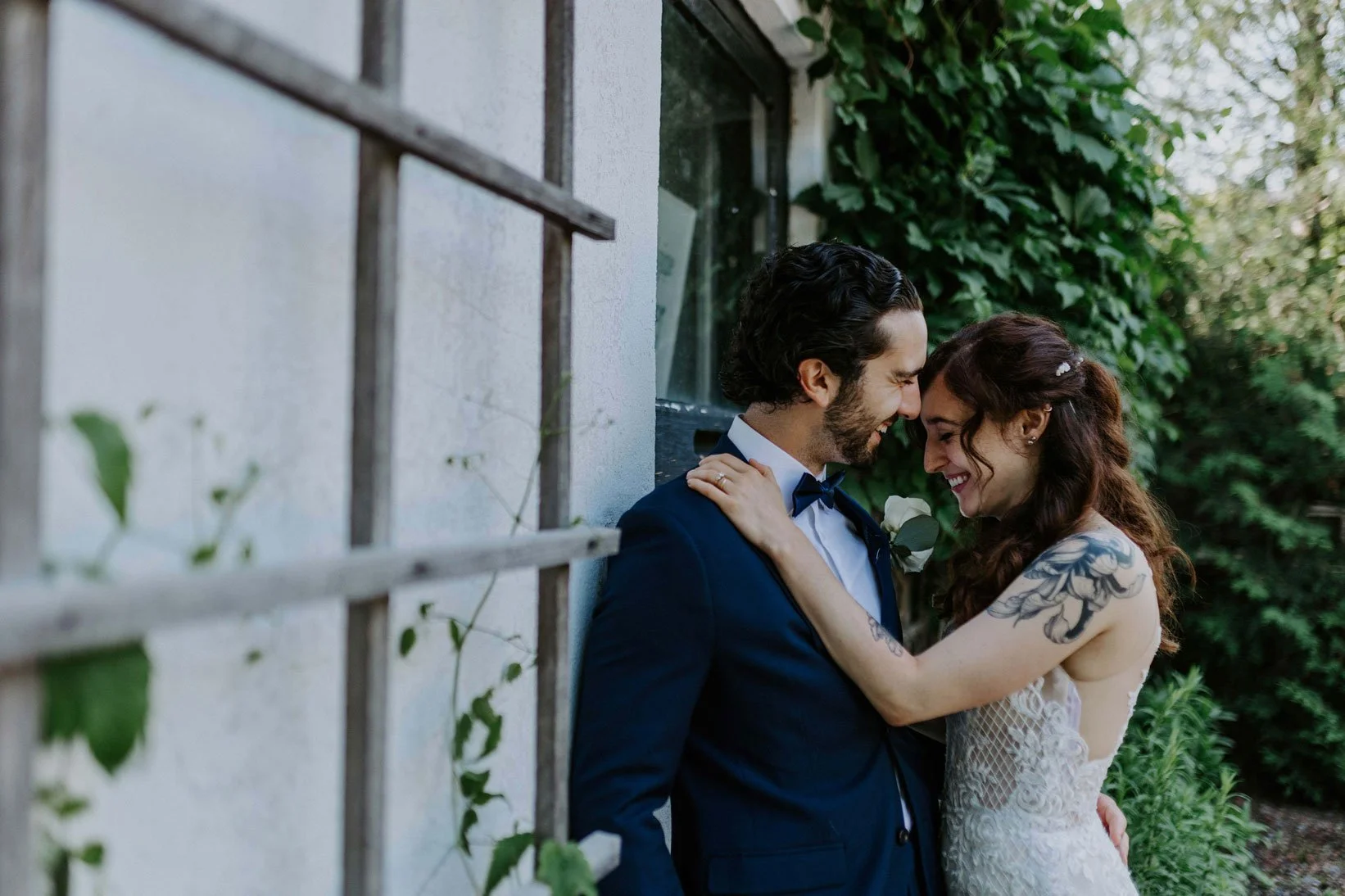 Elopement Wedding Photo of couple in Ottawa