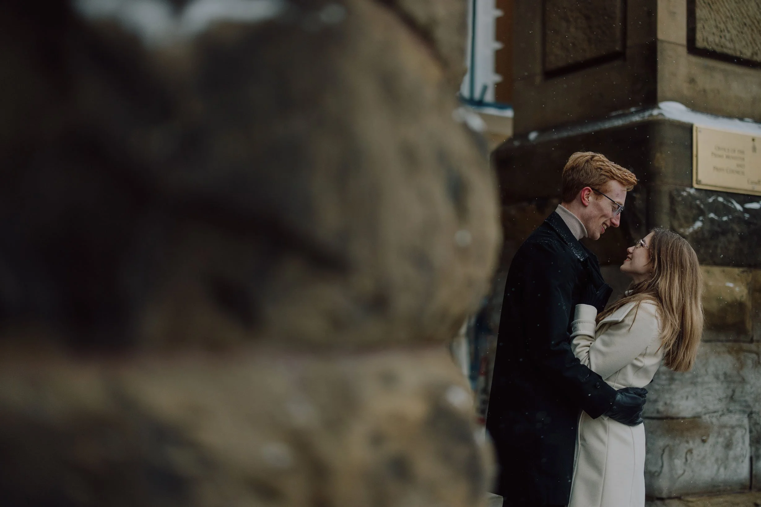 Rideau Canal Engagement Session in Ottawa, Winter Photos Downtown