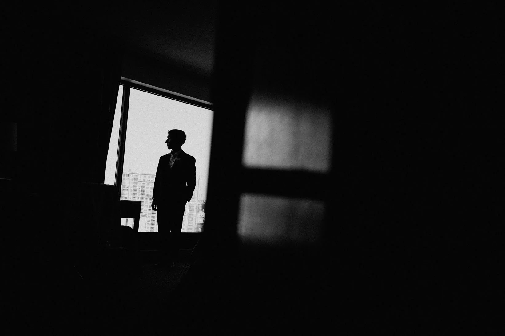 groom photo at wedding