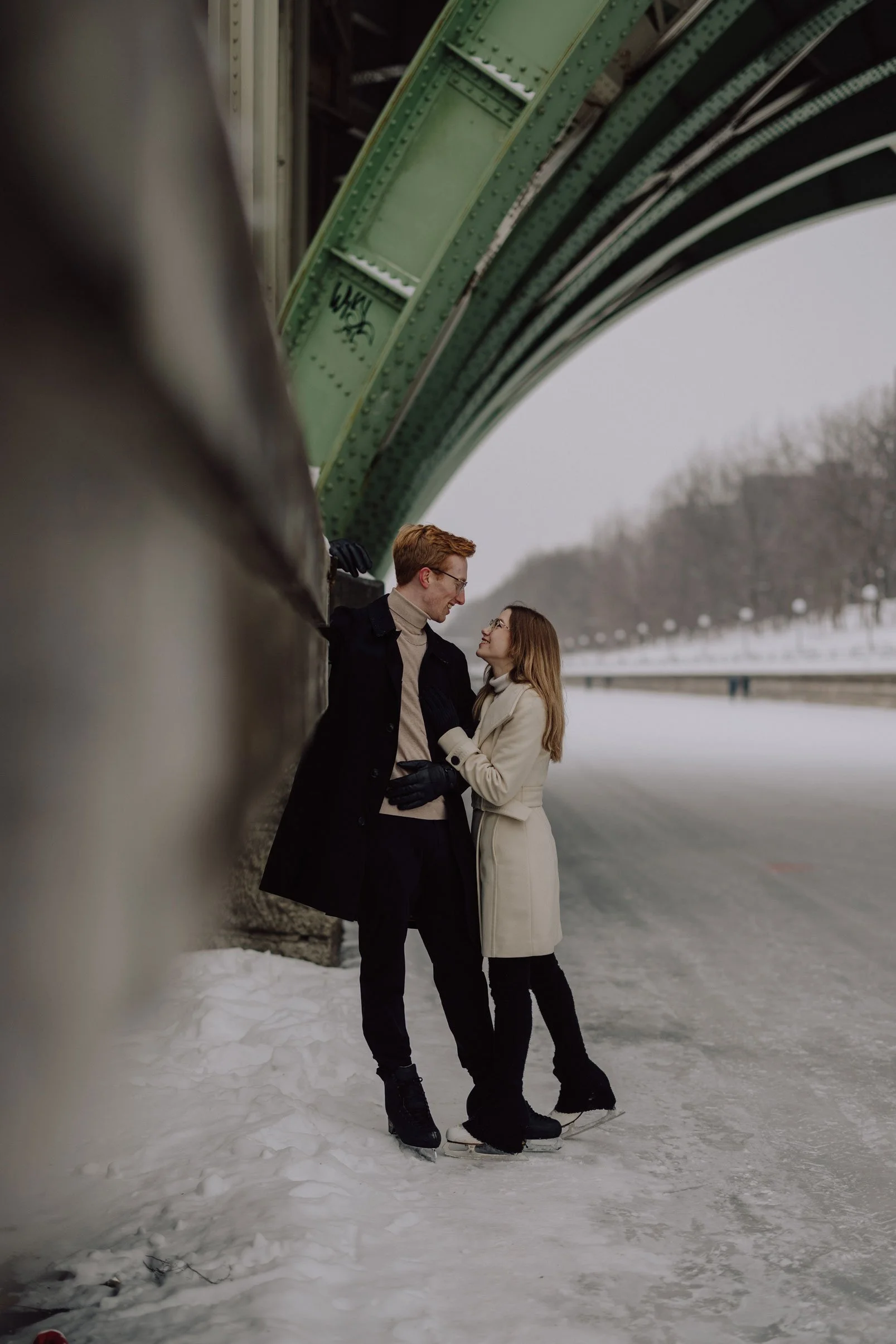 Rideau Canal Engagement Session in Ottawa