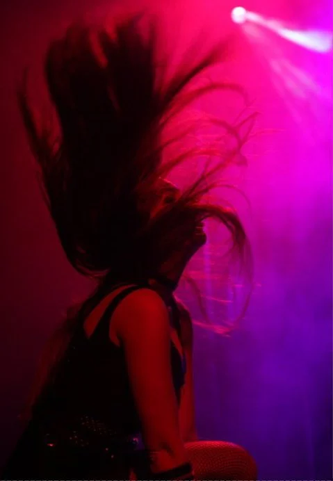 Performing at the El Rey Theater