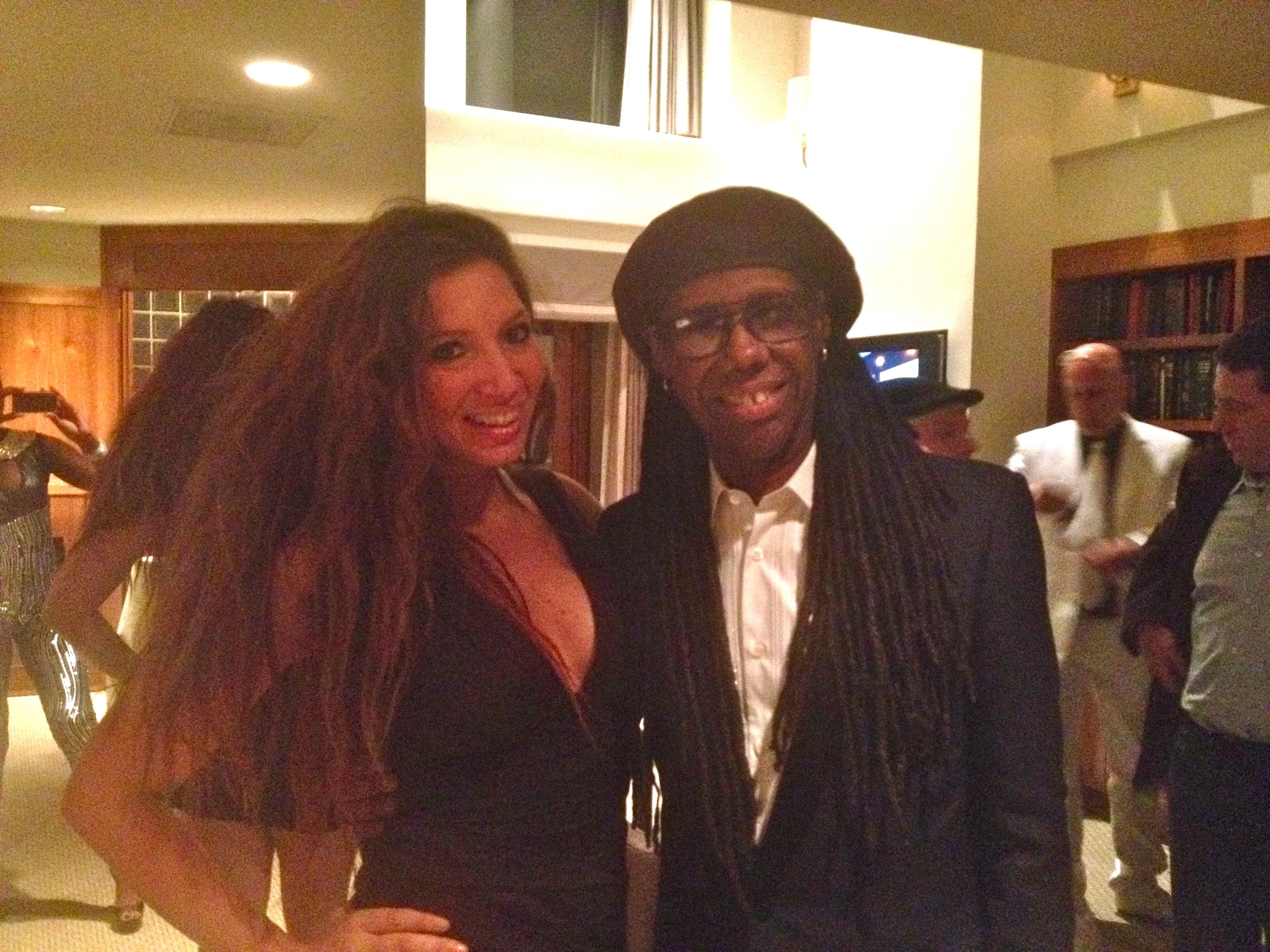Tyra and Nile Rodgers