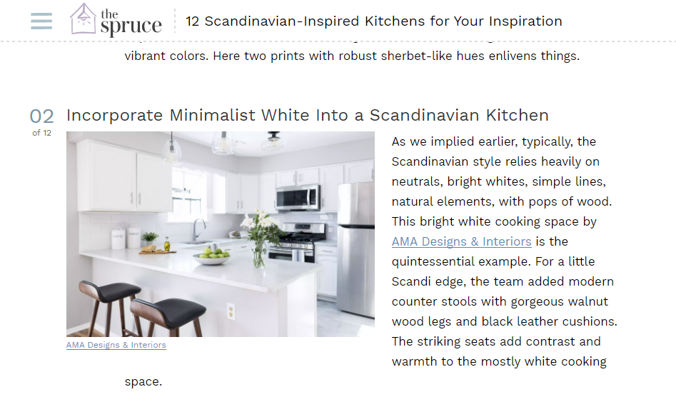 Online Feature on The Spruce