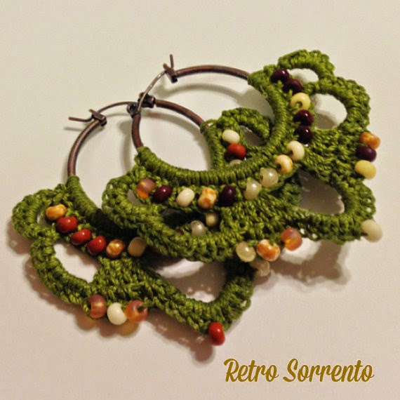 Crochet Hoops $18