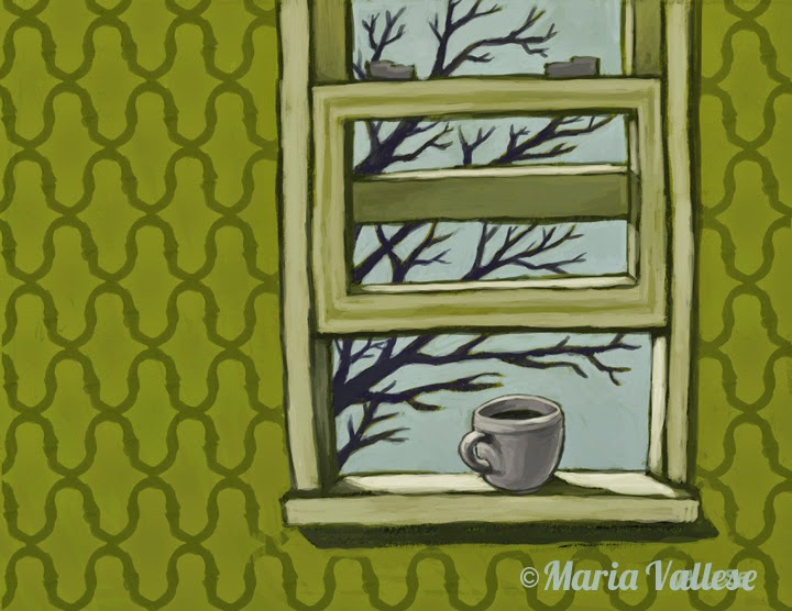 "Coffee at the Windowsill"