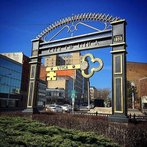 Adam's Beautiful photograph of the Utica Key that resides in Franklin Square. 