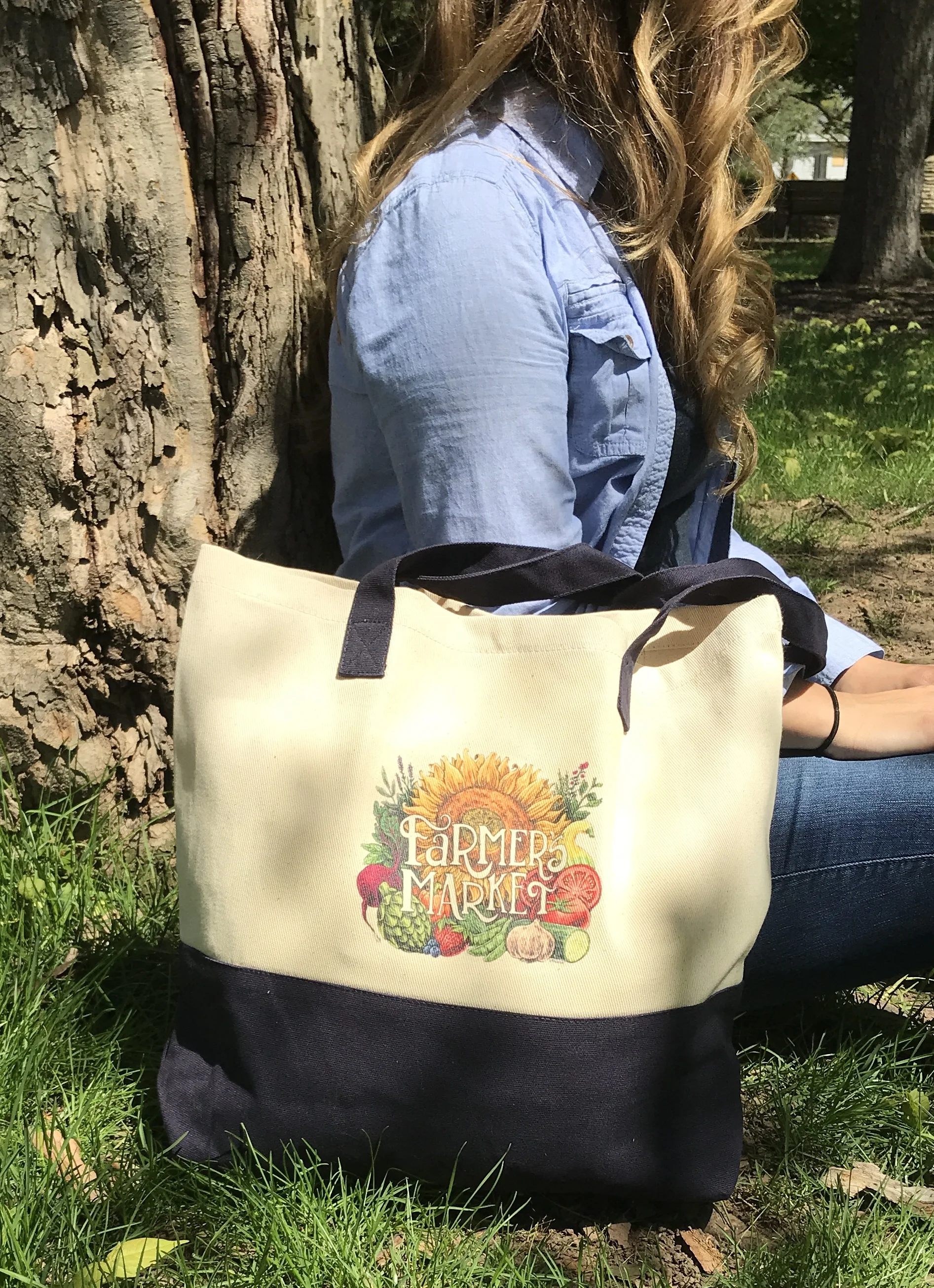 Farmer's Market tote
