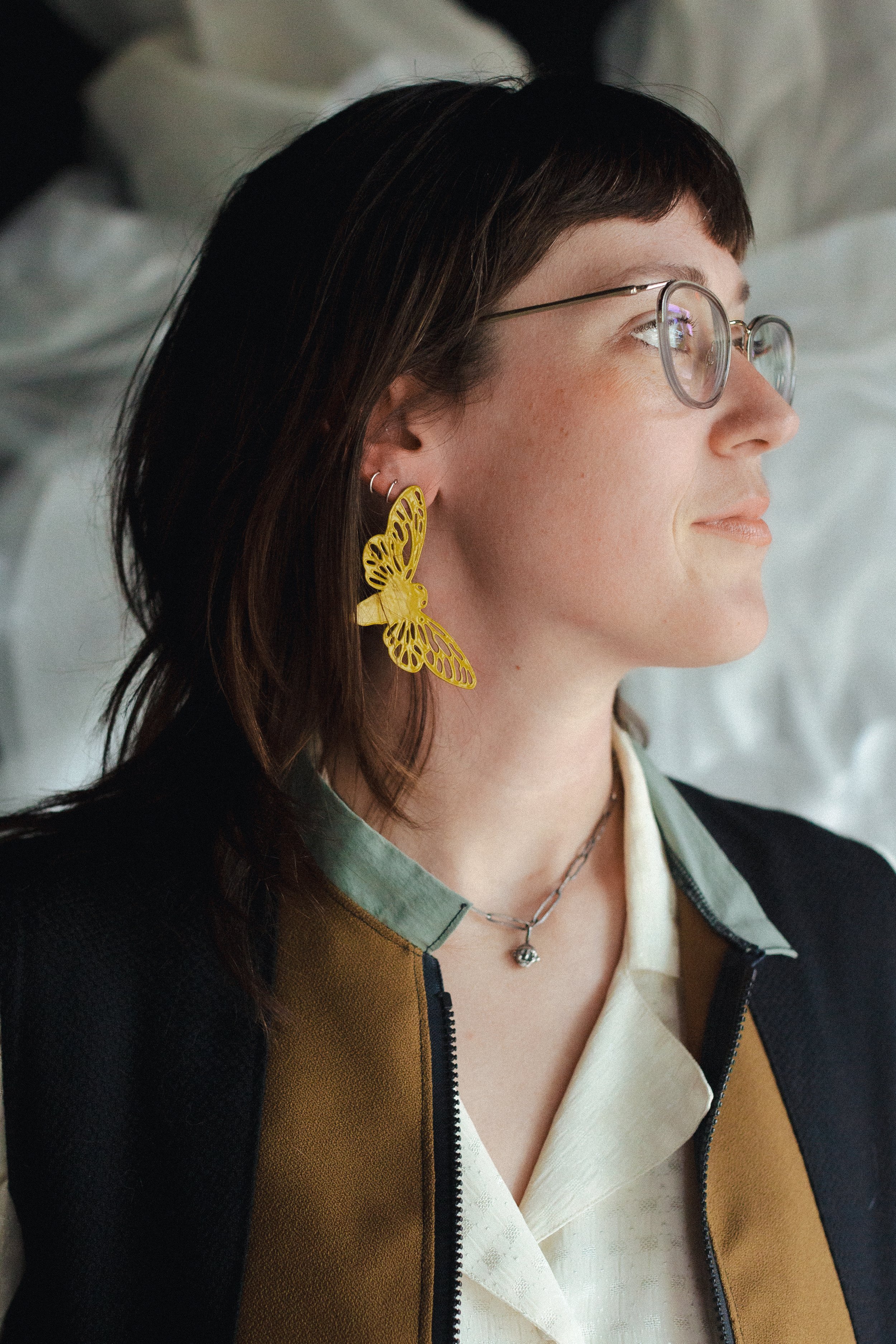Large Cicada Studs