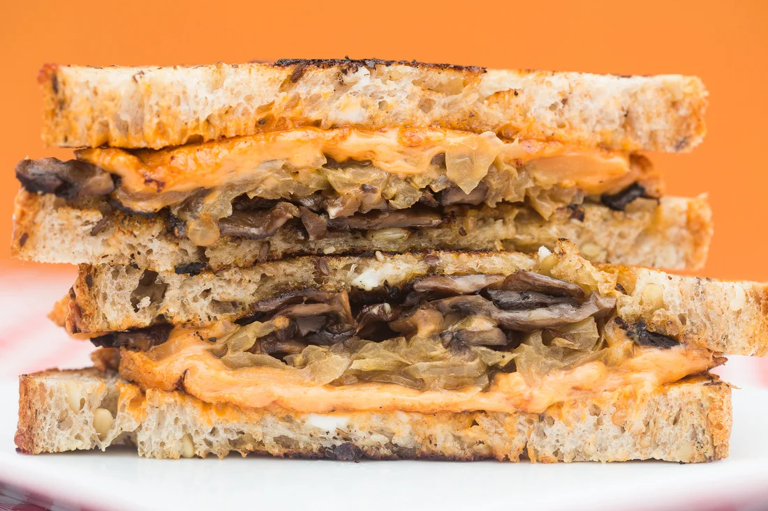 Chipotle Cheddar Mushroom Melt