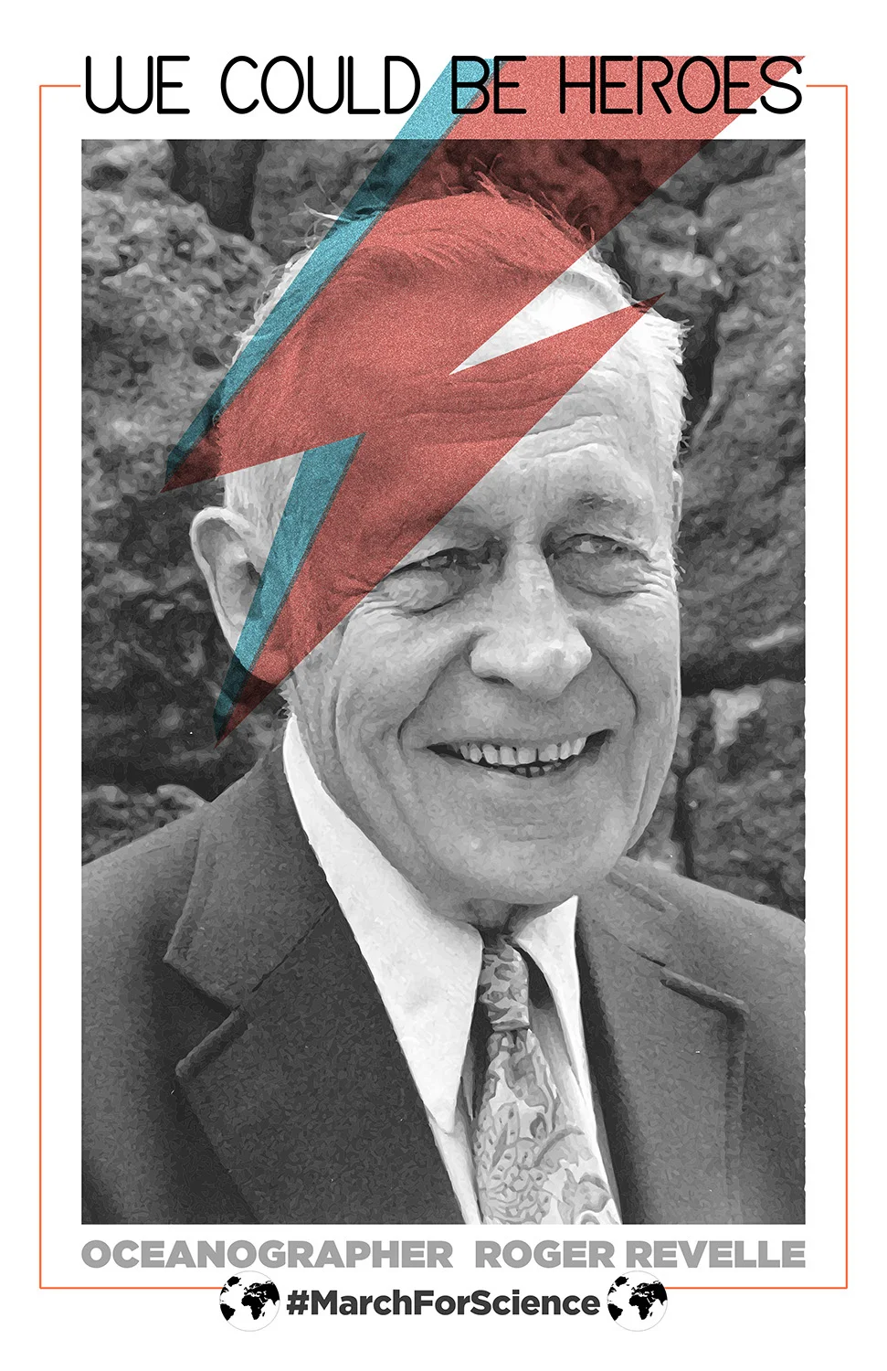 'Revelle is among the early scientists to study anthropogenic global warming. In 1957, Revelle co-authored a paper with Hans Suess that suggested that the Earth's oceans would absorb excess carbon dioxide generated by humanity at a much slower rate than previously predicted by geoscientists, thereby suggesting that human gas emissions might create a "greenhouse effect" that would cause global warming over time. Although other articles in the same journal discussed carbon dioxide levels, the Suess-Revelle paper was "the only one of the three to stress the growing quantity of CO2 contributed by our burning of fossil fuel, and to call attention to the fact that it might cause global warming over time."' Source: Wikipedia