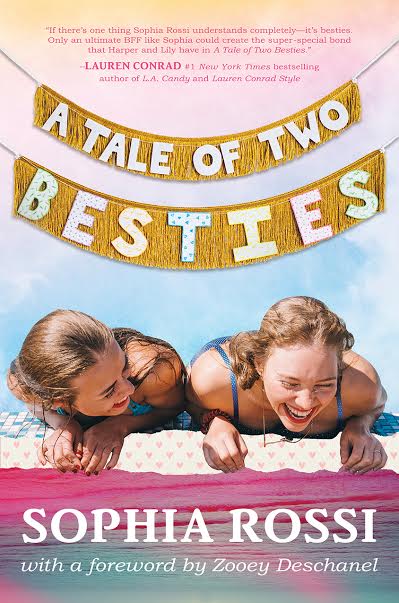 Fringe Banners I made for the paperback edition of A Tale of Two Besties by Sophia Rossi , cover by Anthony Elder. Penguin Random House May 2016