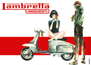 Vintage Vespa Acme Cycle Chicago