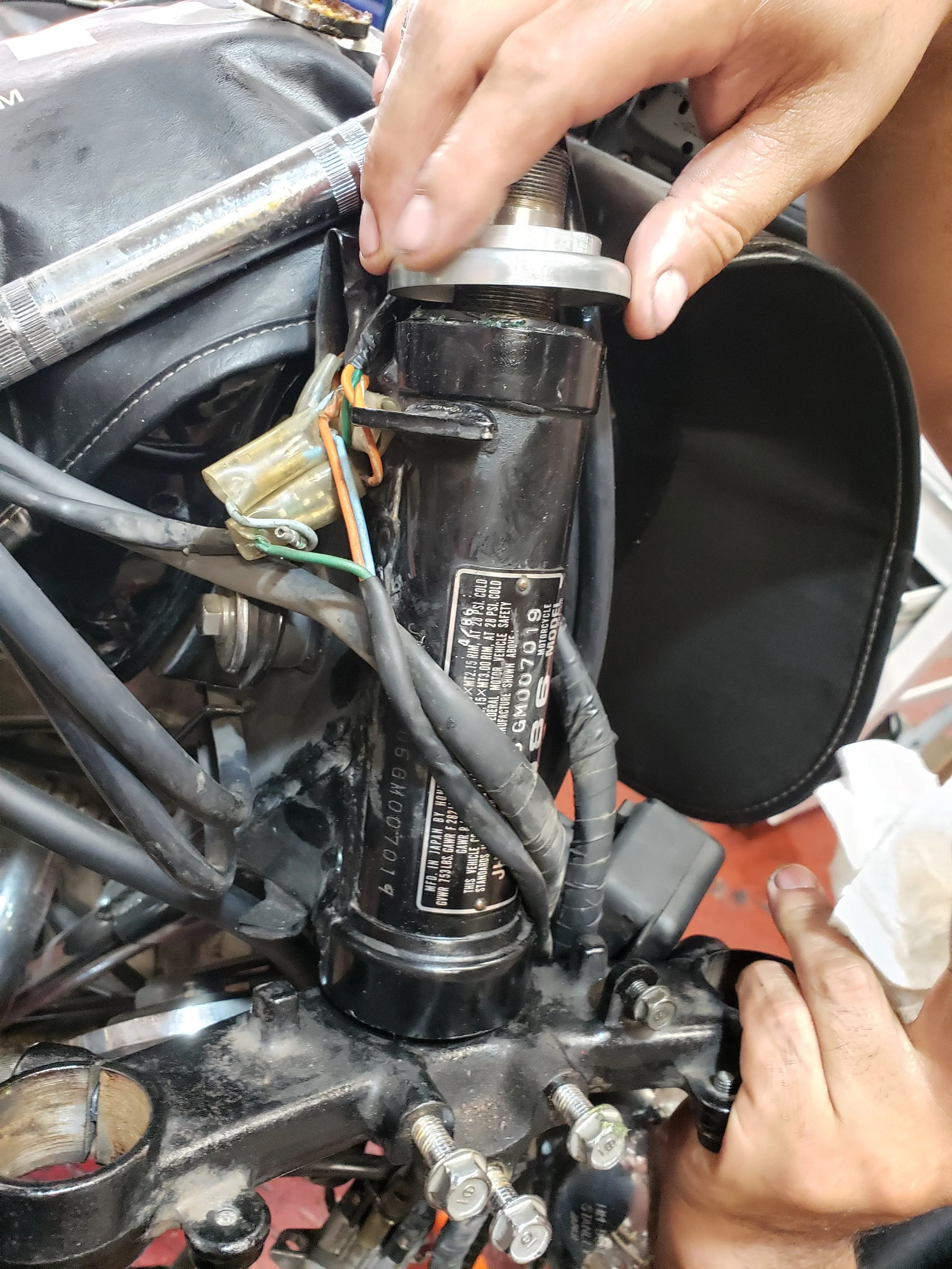 Motorcycle Steering Bearing Diagnoses and Replacement — Acme Cycle Chicago