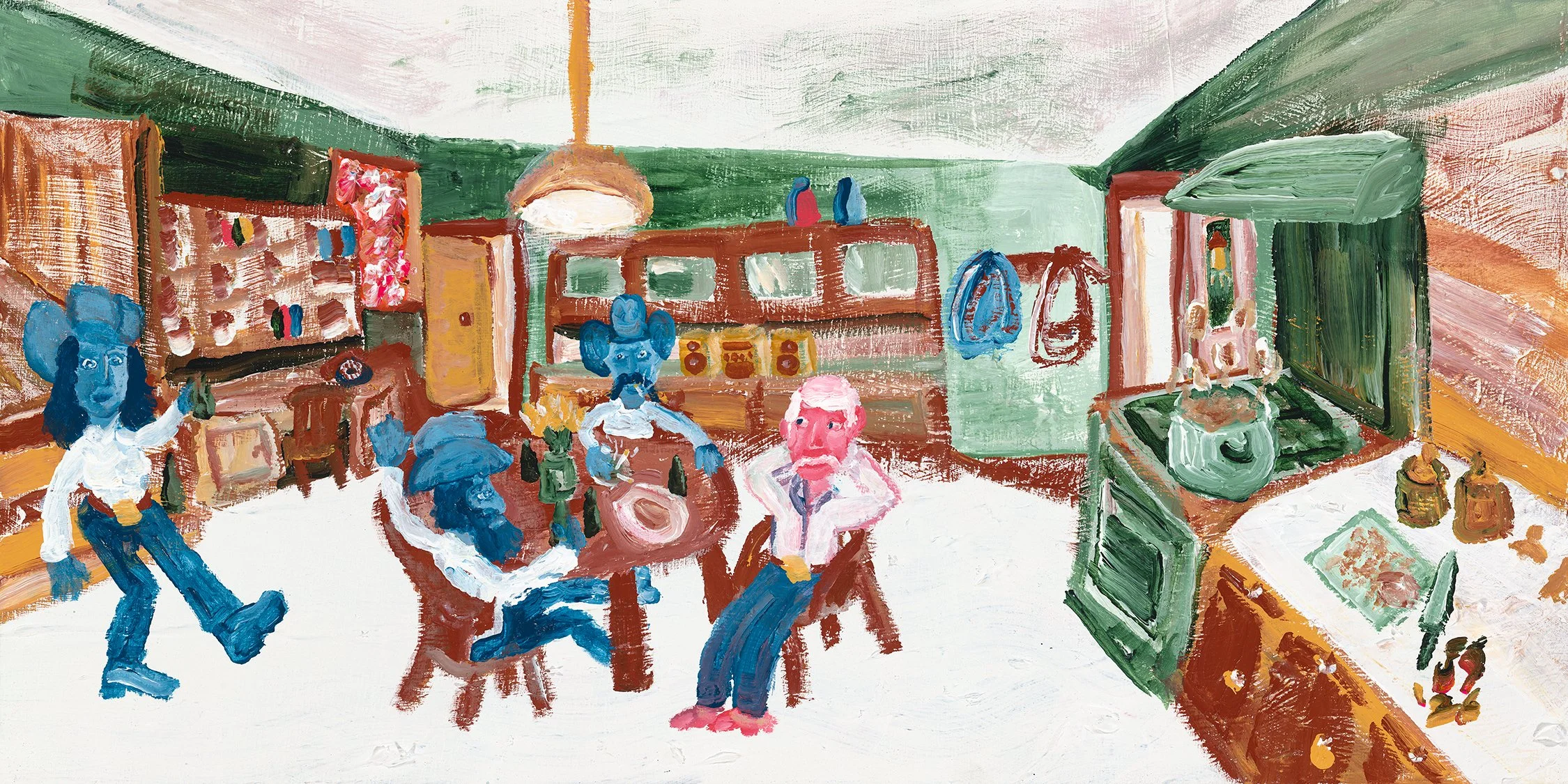 The Gathering Crowd - PRINT