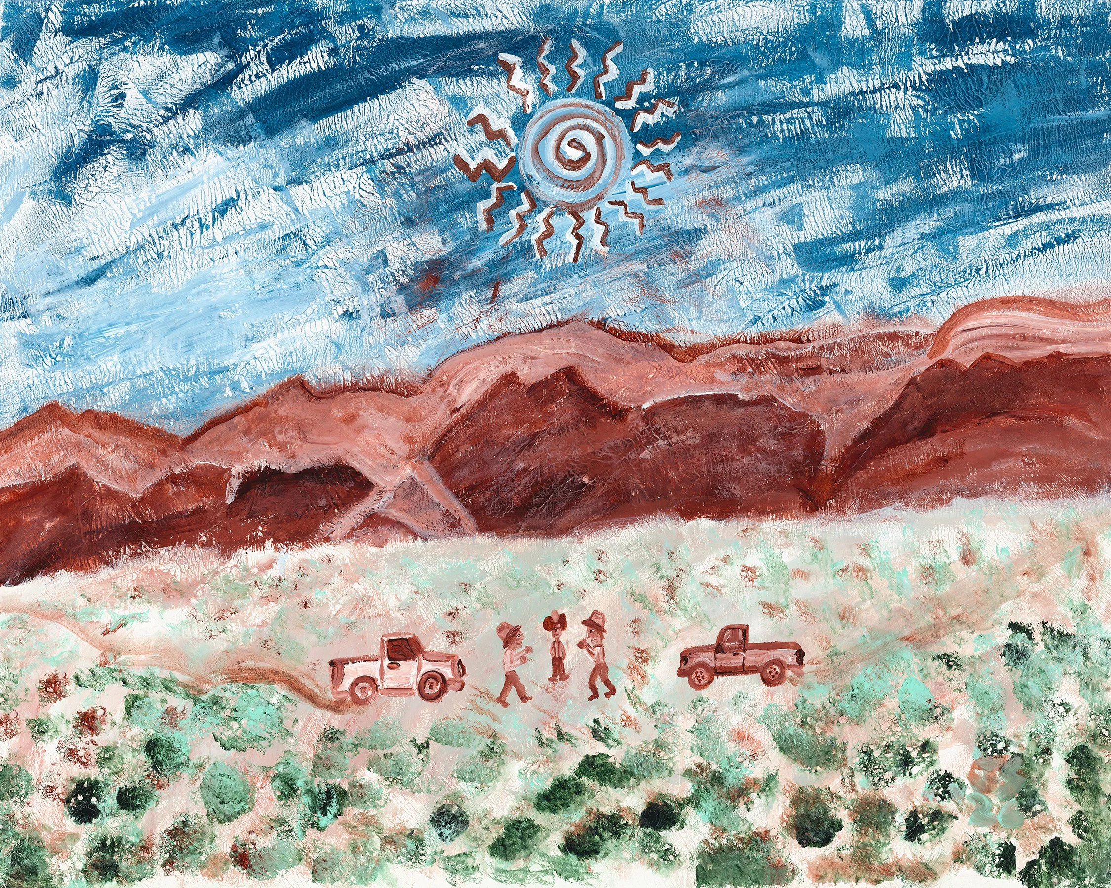 High Desert Showdown - PRINT