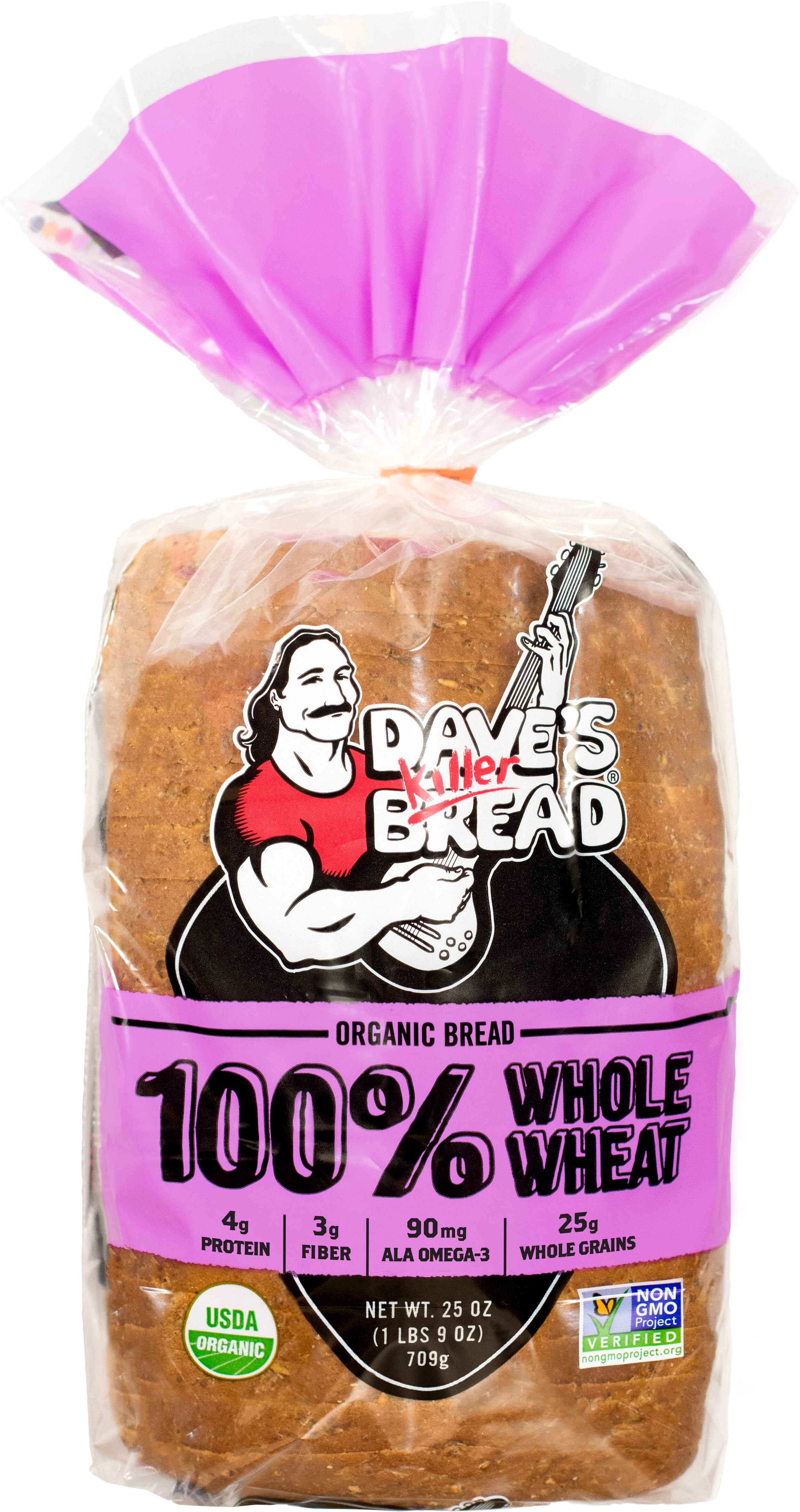 100% Whole Wheat — Dave's Killer Bread | Organic, Non-GMO Project