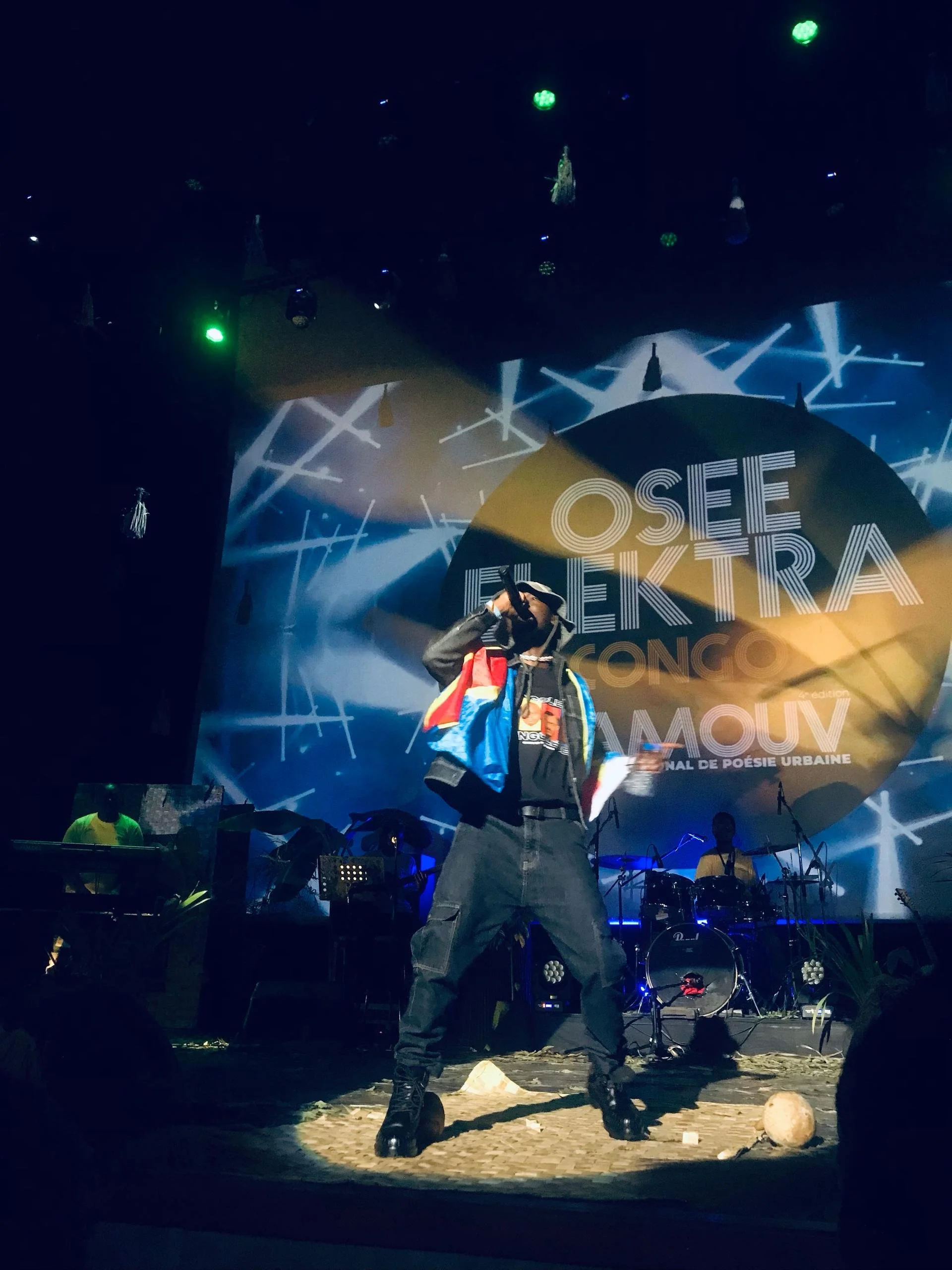 Osée Elektra, a Voice from Goma Echoing in Brazzaville – His Journey to the Slamouv Festival