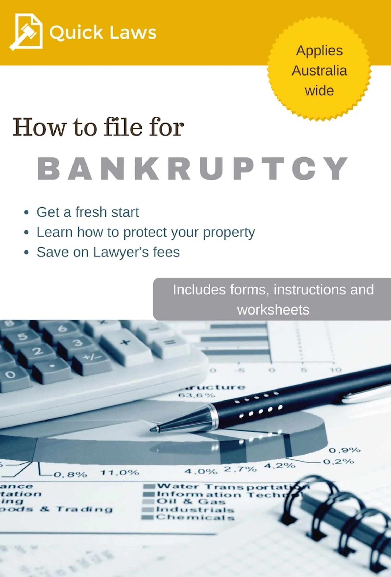 Bankruptcy kit by post