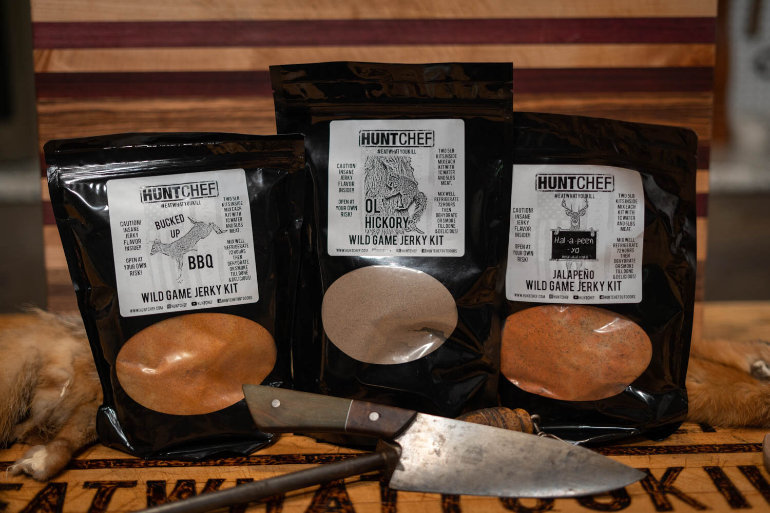 Jerky & Snack Stick Kit Seasoning Bundle — HuntChef, Inc.