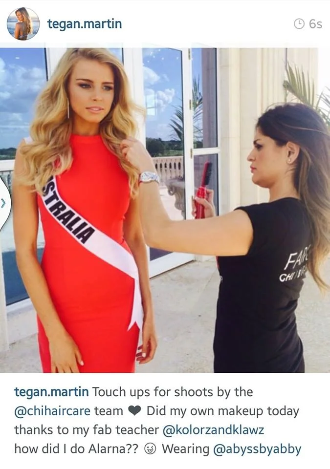 Miss Universe Australia 2014 Tegan Martin