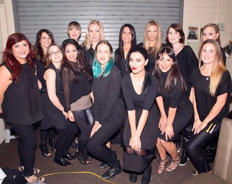 The incredible ArtistHD Team HMUA's 2014 National Final