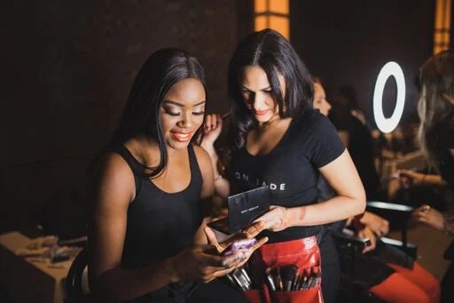 Back Stage Miss Universe Australia