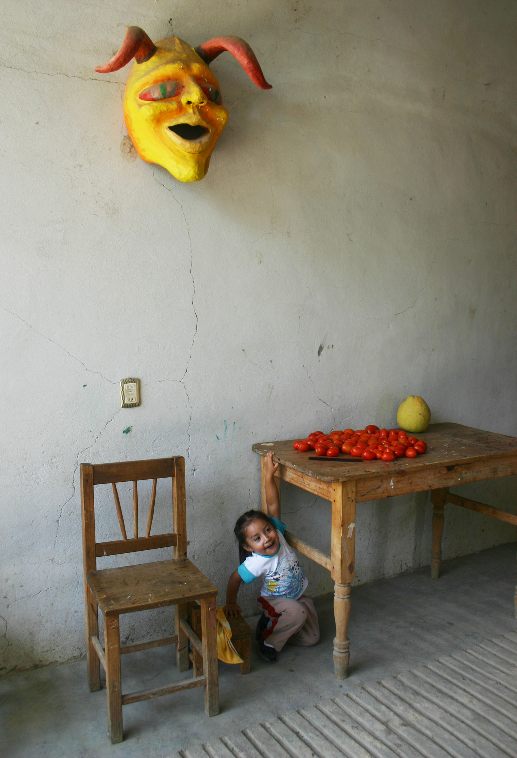Mexico - Girl With Mask