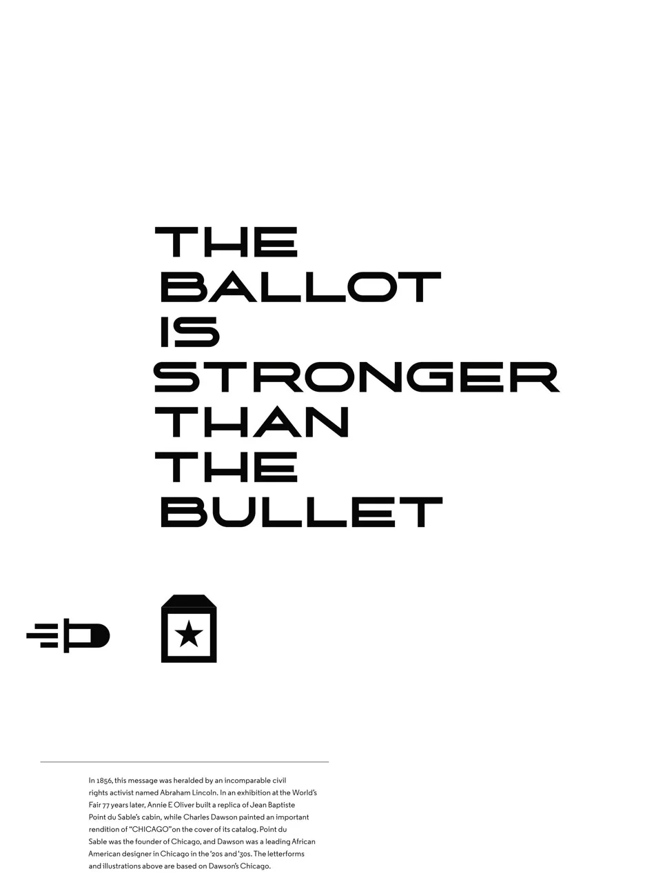 Tanner Woodford's The Ballot is Stronger Than the Bullet poster
