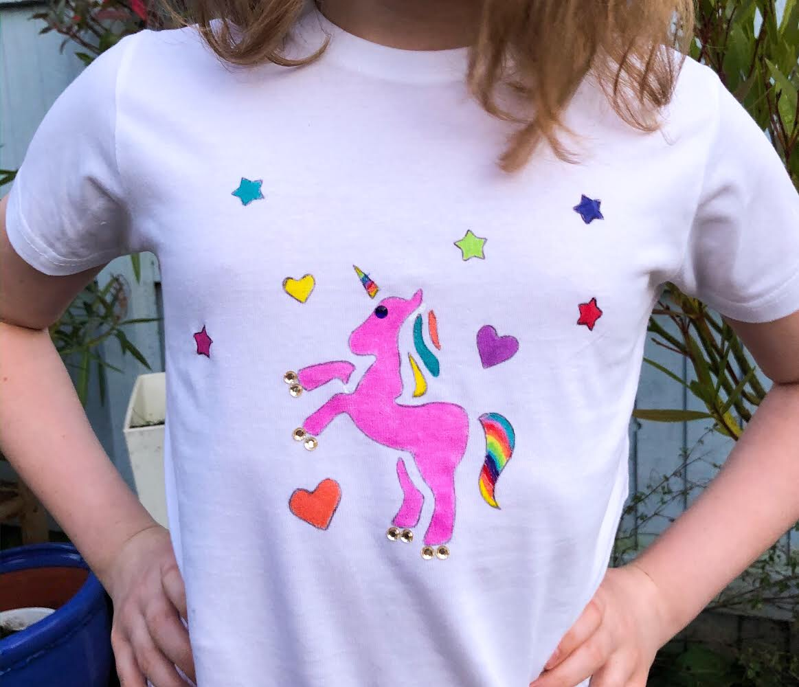 Personalise Your Own Unicorn T-Shirt 