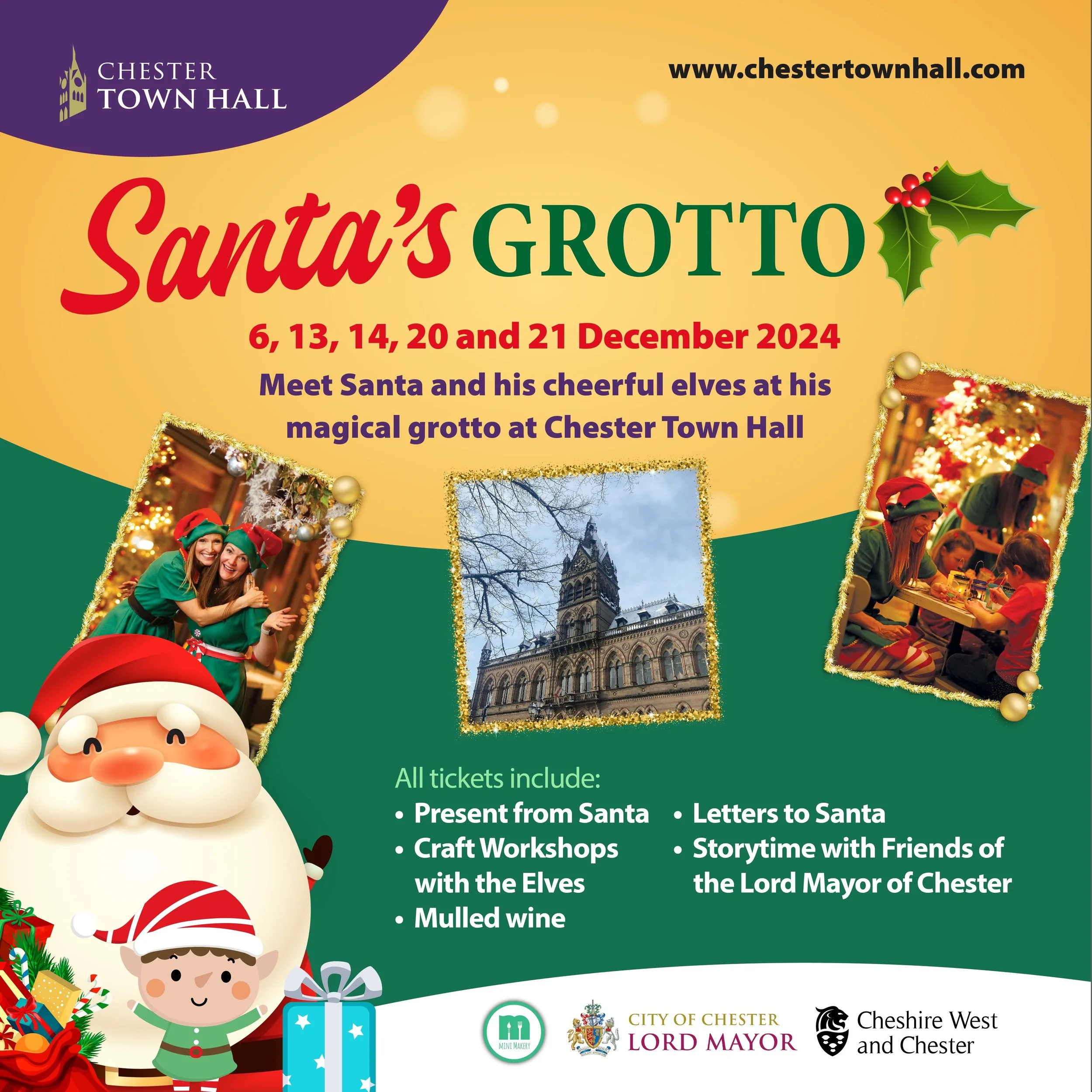 Santa's Grotto at Chester Town Hall 