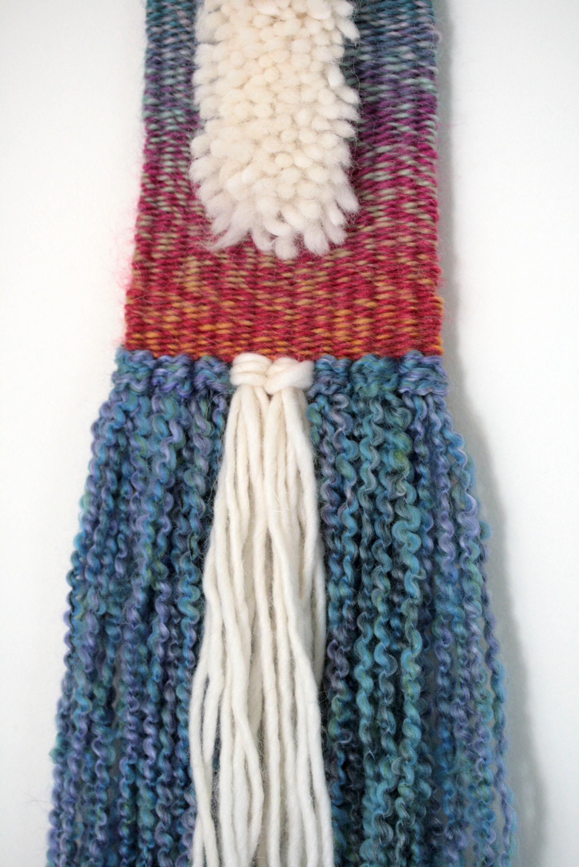 Gradient Fur Wall Hanging