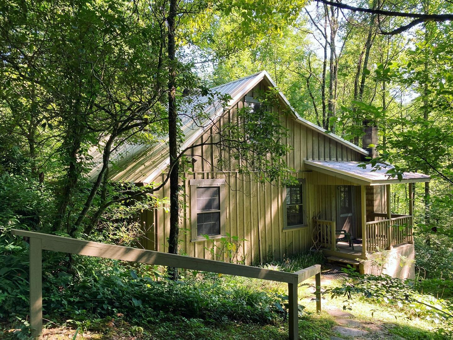 Excited to make this my home and studio for the next two weeks! I&rsquo;m very, very grateful for the time that I&rsquo;ll be spending at Hambidge for this residency. Thank you, @hambidgecenter for having me! &amp; Thank you, @gsu_artdesign for suppo