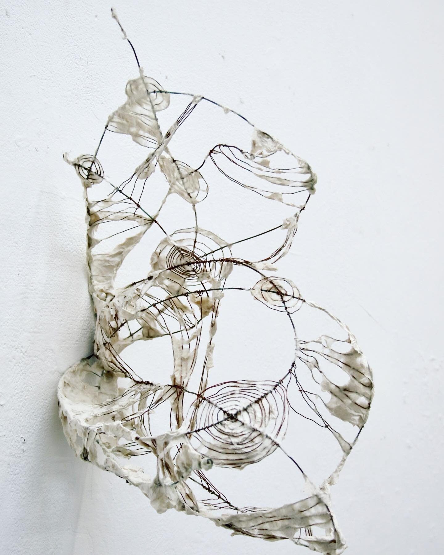 This piece from the Burren residency was inspired by their belief that creatives of all types, artists, musicians, writers, are drawn to the area because of the intersection of ley lines, which span all across the globe, and only intersect in specifi