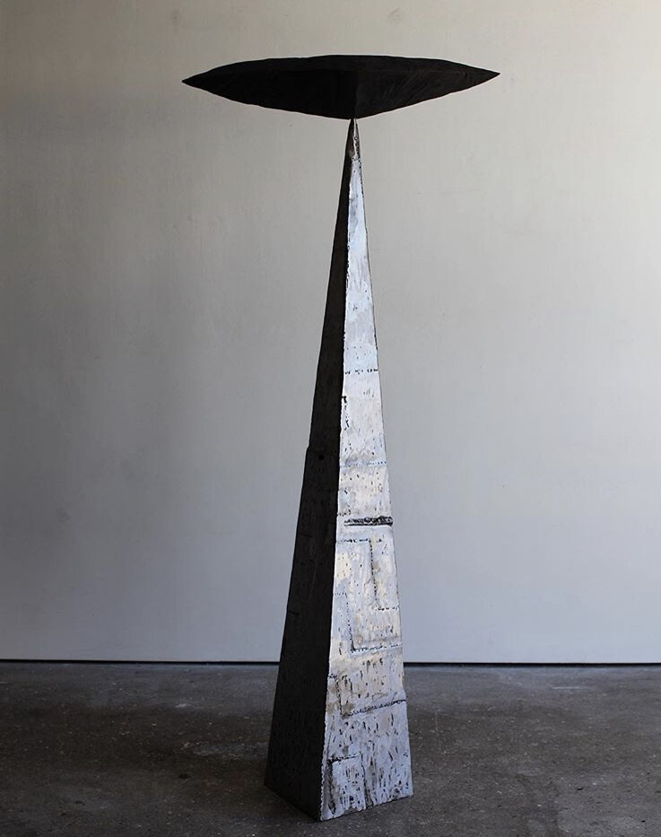 Sol Bailey Barker, Stealth, Steel and Charred Oak, 214 x 96 x 51 cmsol bailey barker.jpeg