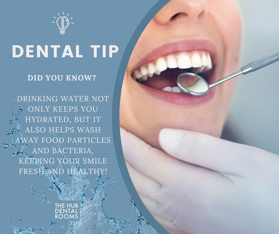 Water isn&rsquo;t just for hydration!!! 😁✨

#drinkwater💧 #healthysmiles #dentistry #dentistnearme