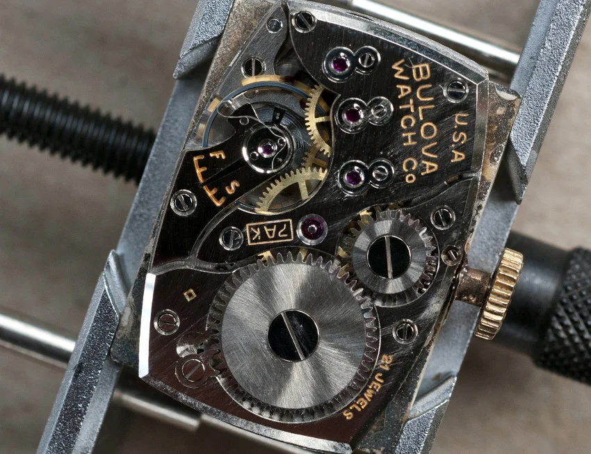 1940年代！　BULOVA U.S.A. 手巻　cal.7AK アールデコ 1940年代！BULOVA U.S.A. 手巻cal.7AK アールデコ