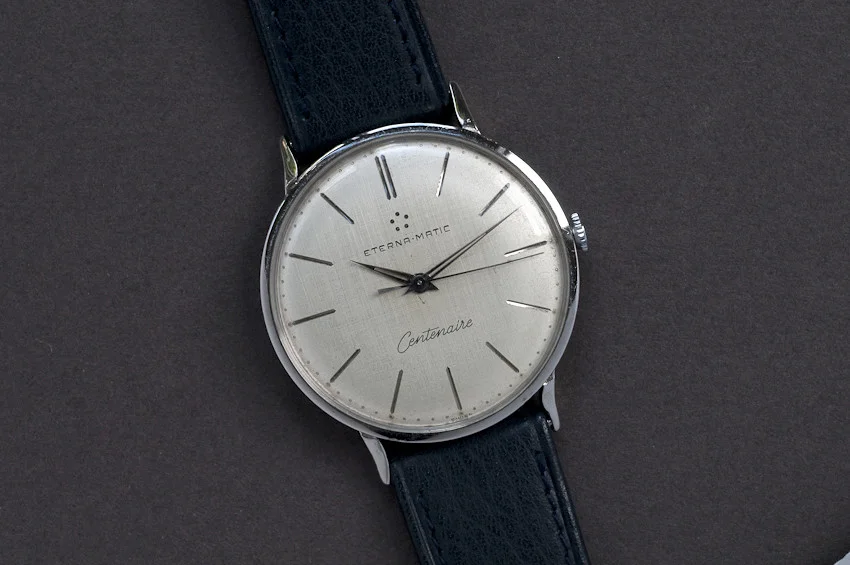 1960s ETERNA 腕時計　ETERNA MATIC　シルバー Vintage 1960s Eterna-Matic 3000 Stainless Steel Watch | eBay