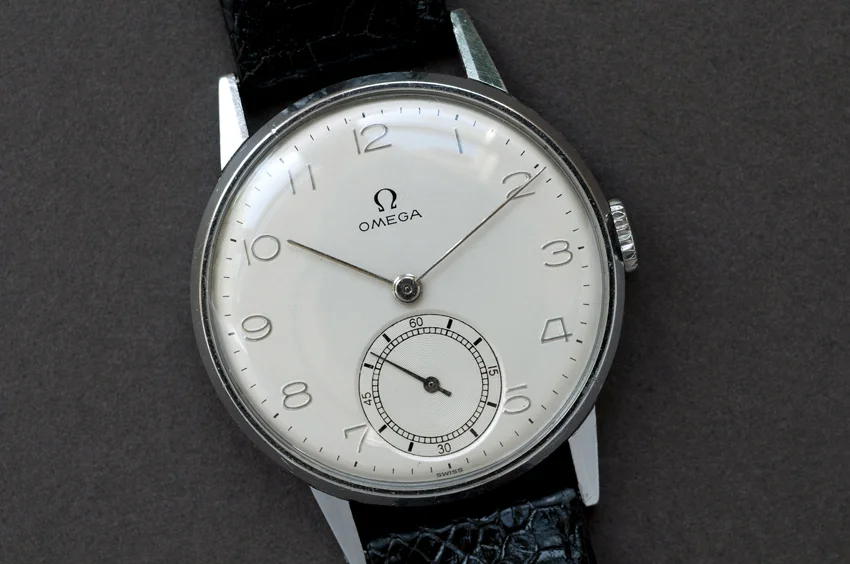 Omega cal. 30T2 WWII Era Steel Case