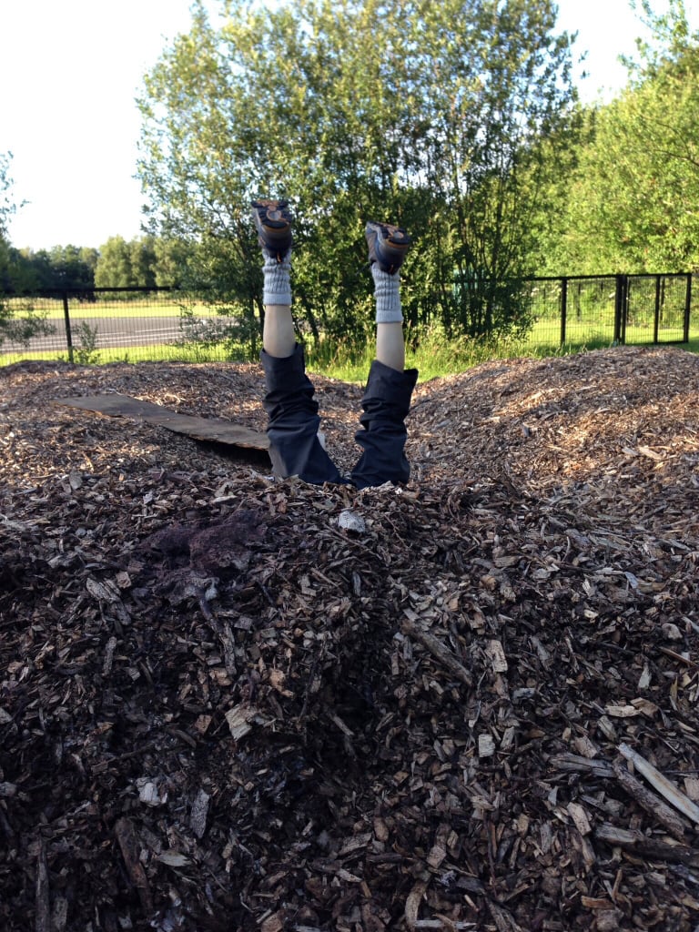 Yes, it's dad!