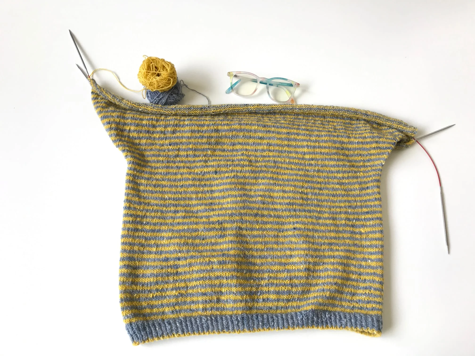 Seavaiger by Kate Davies : I can see clearly, I love yellow and blue