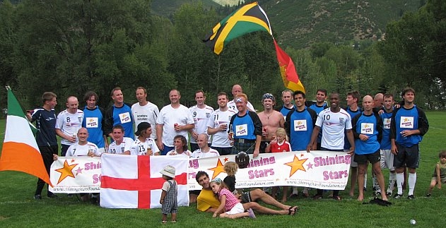 Aspen-based athletes join together to raise funds for Shining Stars at a volunteer organized soccer tournament.