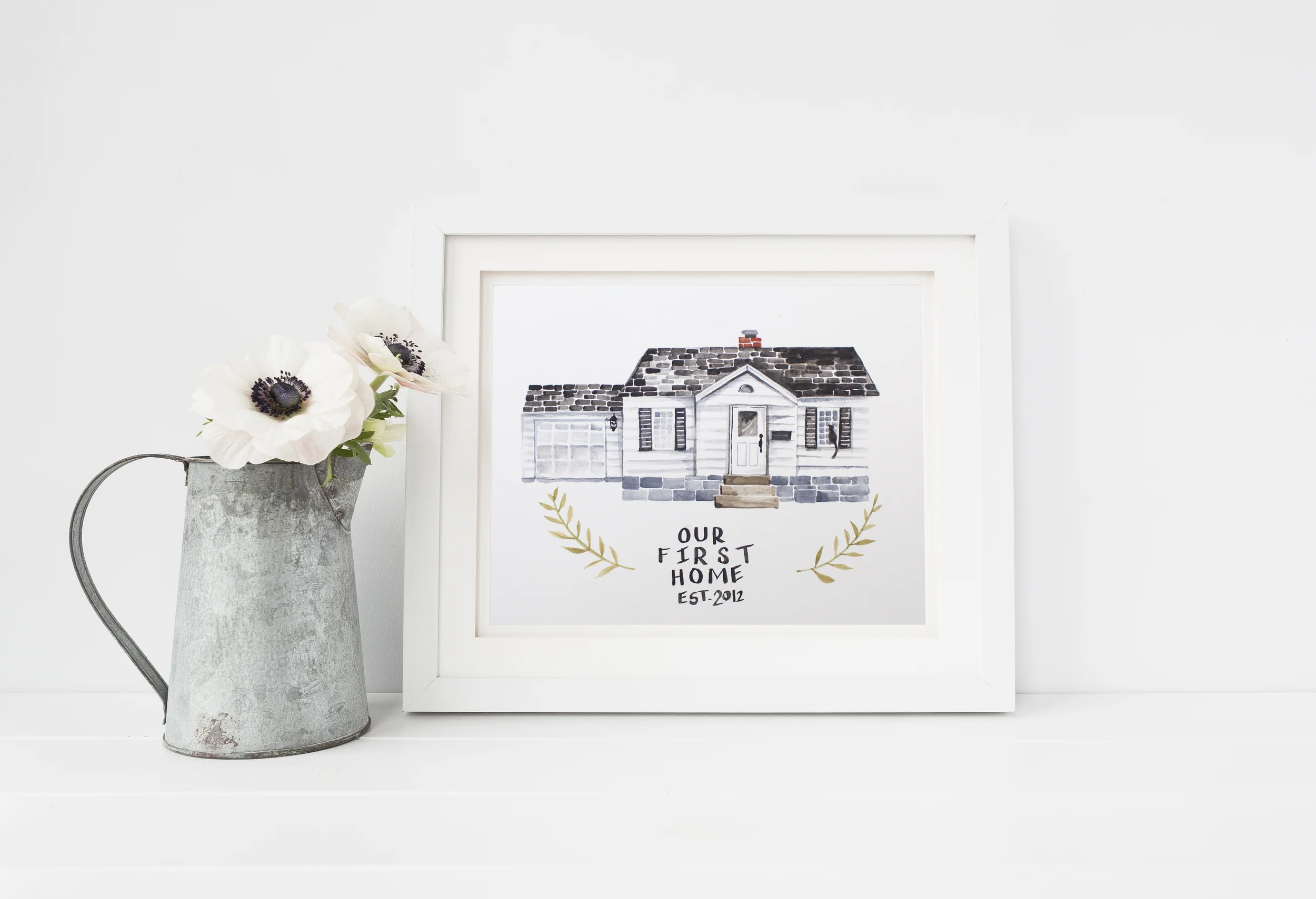 Home Portrait Illustrations
