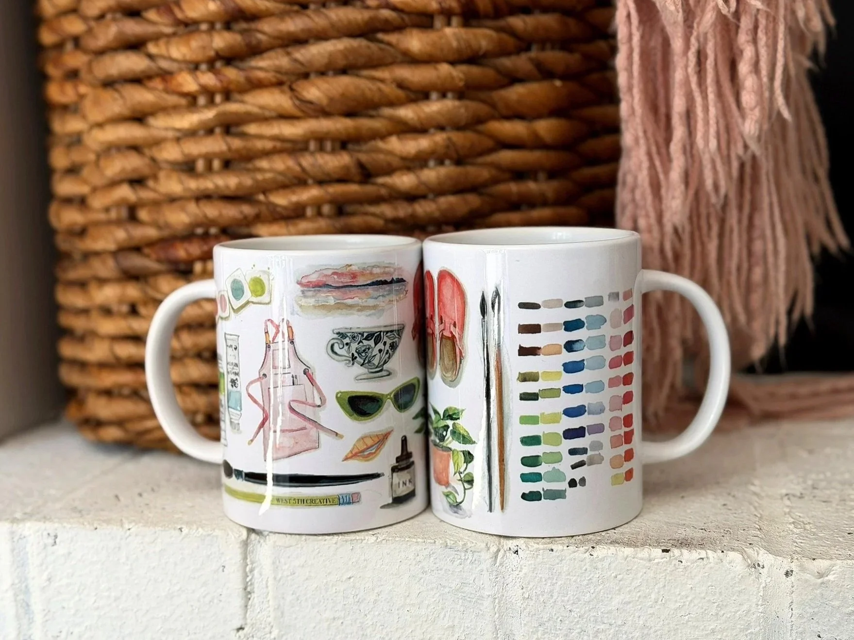 Watercolor Artist Mug
