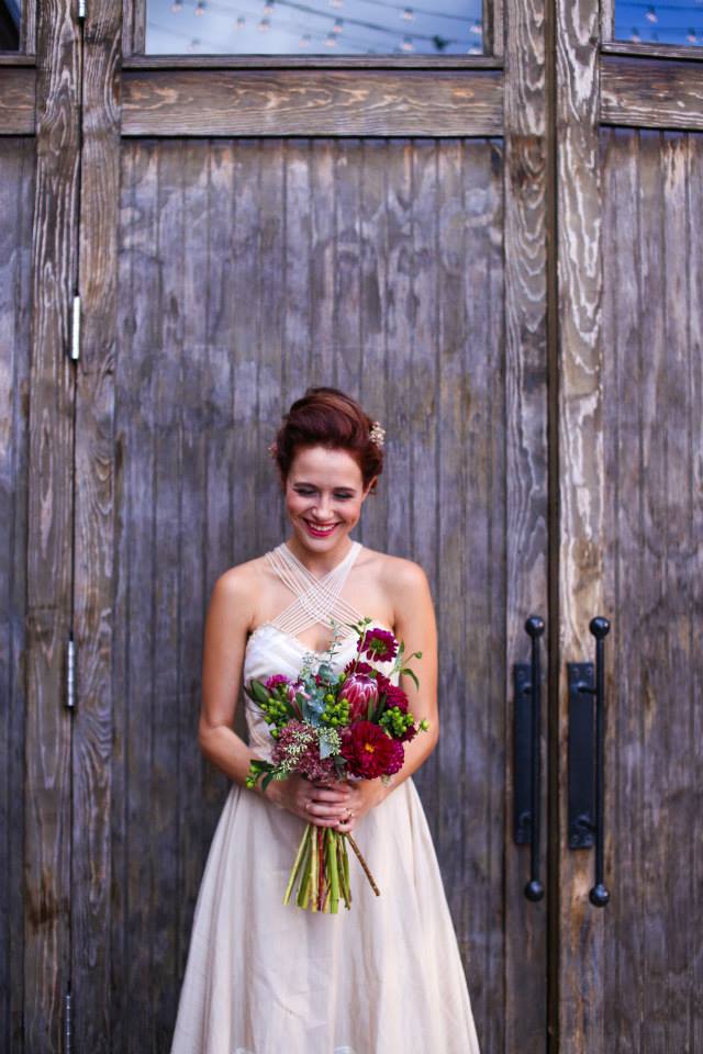 boho bridal bouquet