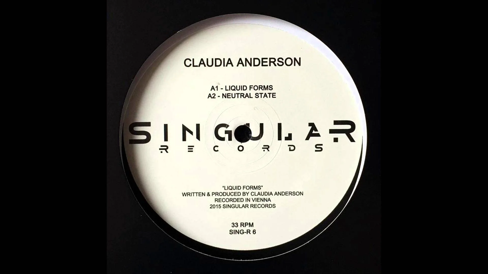 1. Claudia Anderson - Liquid Forms [SINGULAR]