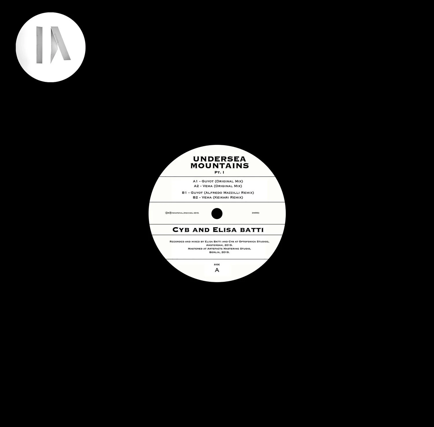 CYB &amp; ELISA BATTI - UNDERSEA MOUNTAINS PT.1 [IMMATERIAL.ARCHIVES]