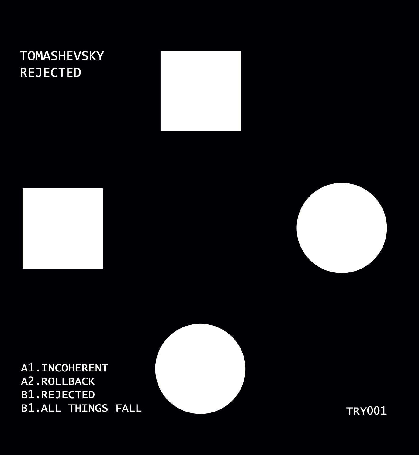 Tomashevsky - Rejected EP [Trylion Records]